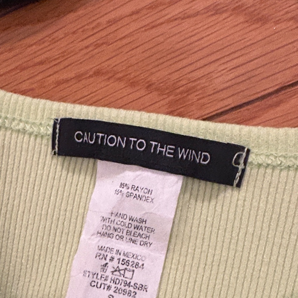 Caution To The Wind Light Green Midi Dress - Picture 2 of 6